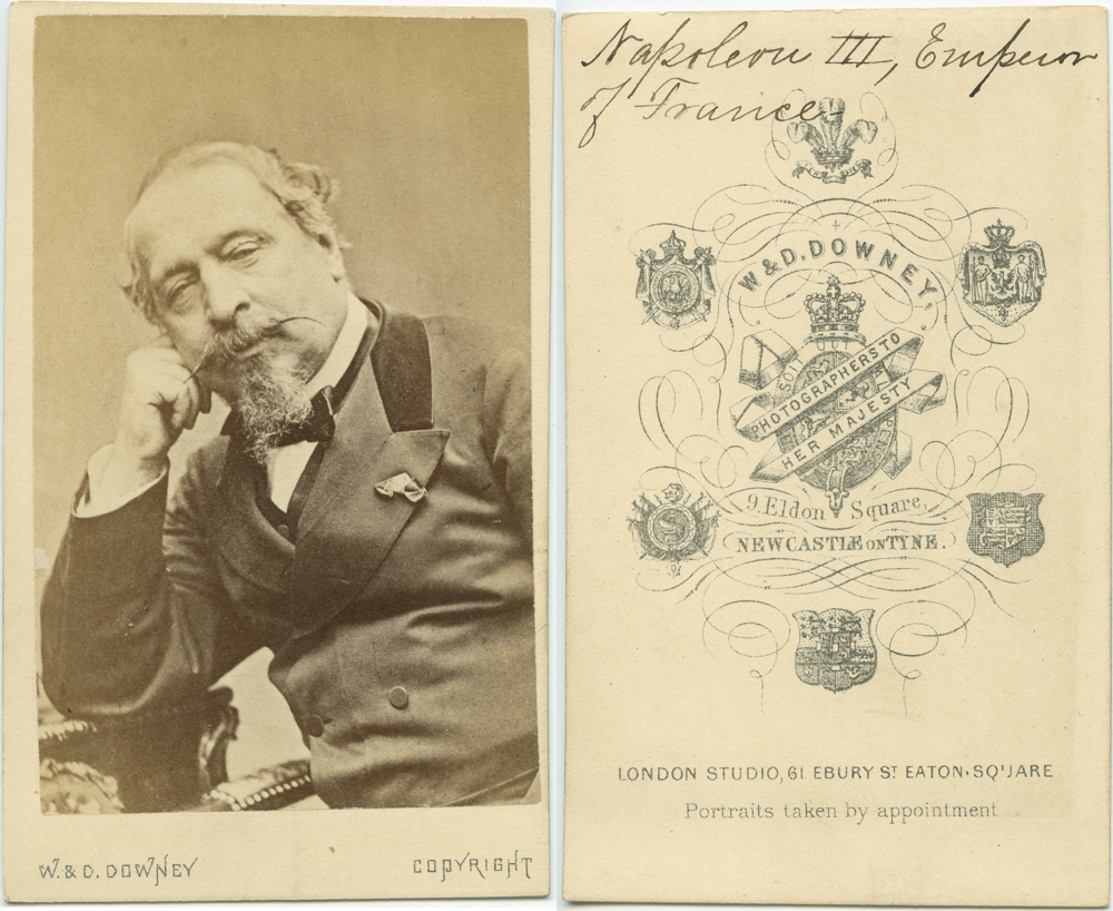 NapoleonIIICDV Napoleon III, last emperor of France