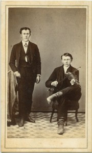 Anonymous, Twin(?) brothers, ca. 1870