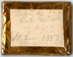 Packet Inscription - Taken By George Kilmer, Thorndike, Maine T & Harrison Corner, 1857