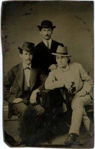 Tintype, Three Dandys Tintype, Three Dandys