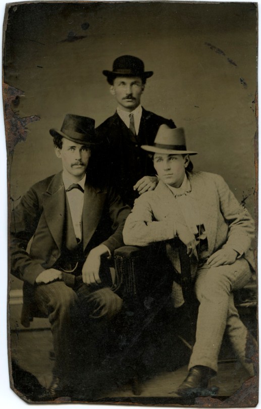 Tintype, Three Dandys