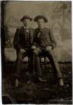 Tintype, Two Affectionate Pals (Brothers?)