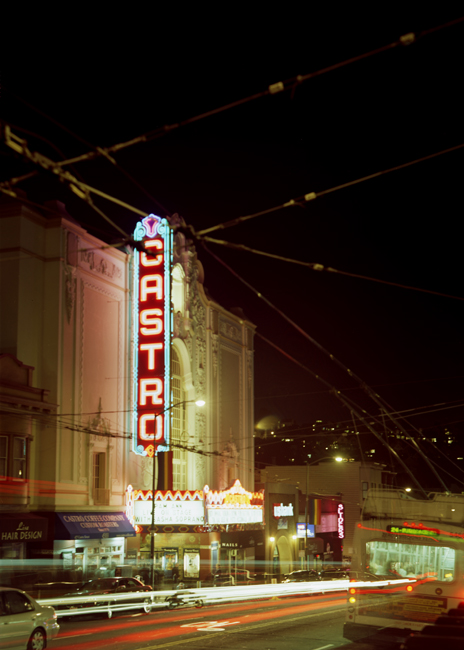 The Castro Theater marquee The Castro Theater marquee