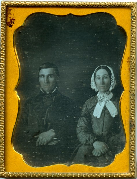 Anonymous, Daguerreotype, Couple, Charlottesville, VA