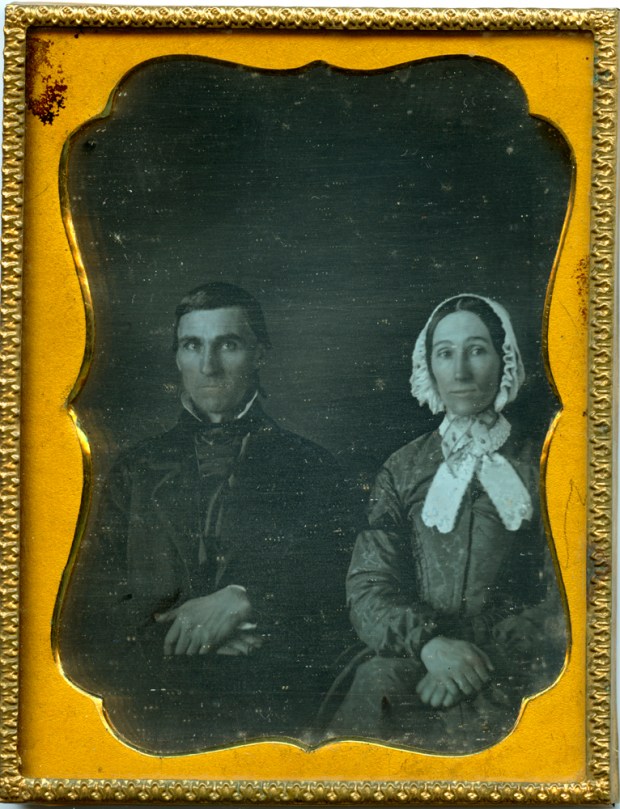 Anonymous, Daguerreotype, Couple, Charlottesville, VA