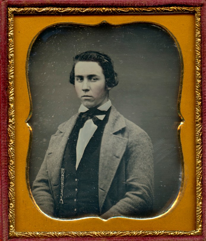Daguerreotype, Anonymous Young Man, 1/6th Plate
