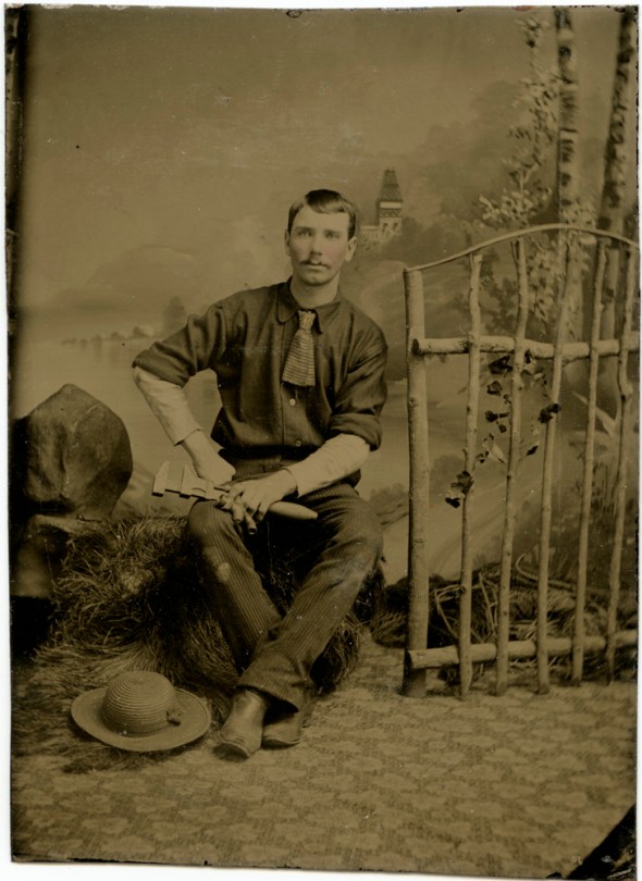 Tintype, Occupational, Plumber
