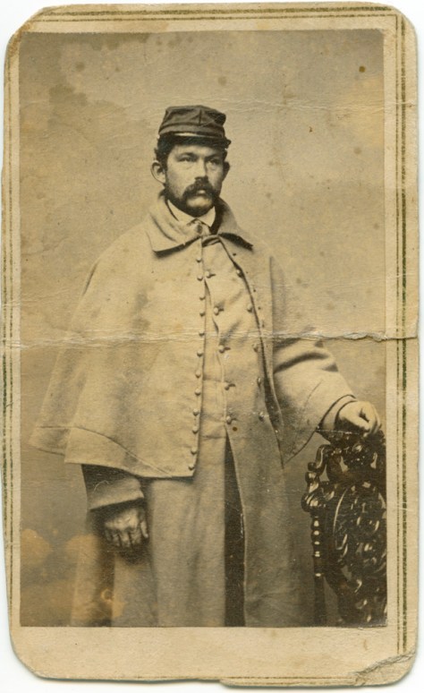 Union Soldier, Wm. J. Tait studio, NY Union Soldier, Wm. J. Tait studio, NY