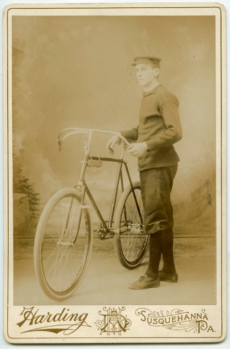 Bicycle Messenger by Harding, Susquehanna PA Bicycle Messenger by Harding, Susquehanna PA