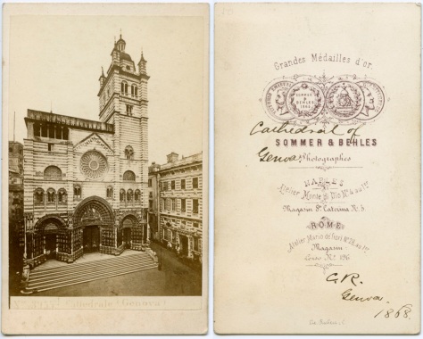 Genova Cathedral, 1868