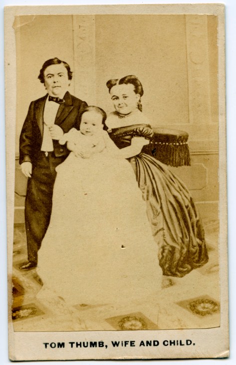 Tom Thumb, Wife and "child"