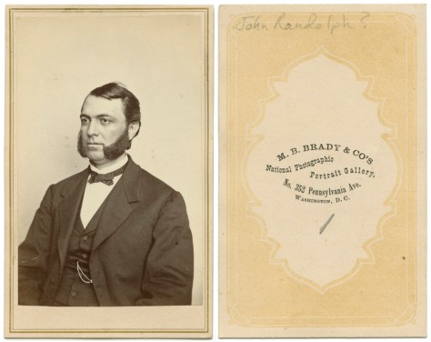 John Randolph, by Mathew Brady John Randolph, by Mathew Brady