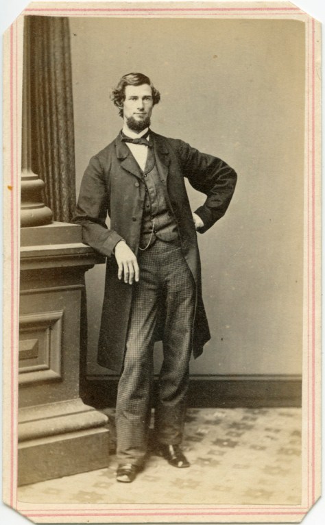 Tall lanky gentleman, R.A. Lewis Studio