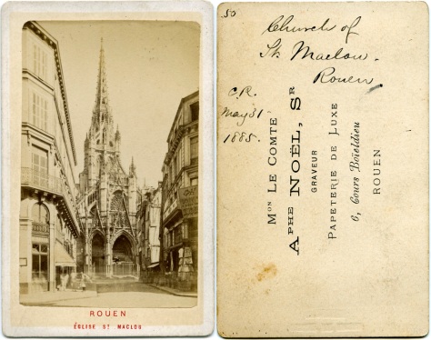 The Cathedral of Rouen, France, May 31, 1885