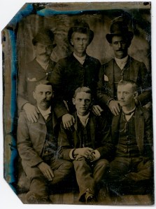 Tintype, Sextet of Gentlemen