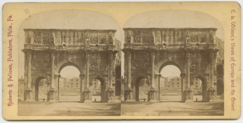 The Arch of Constantine, Rome