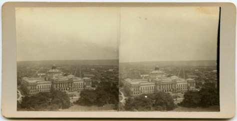 Library of Congress, as seen from the Capitol dome