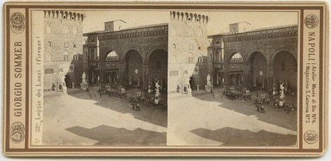 The Piazza della Signoria, Firenze