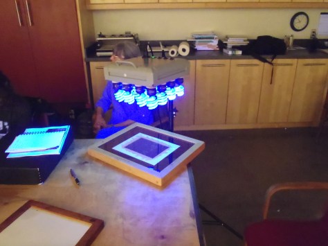 Exposing a Print Exposing a Print