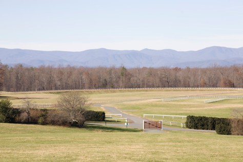 The Blue Ridge Mountains, from Montpelier