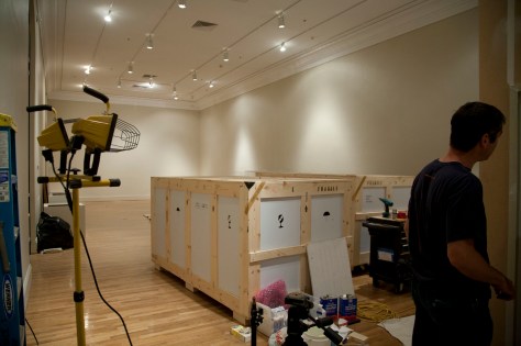 Shipping Crates, The Enlightenment Room