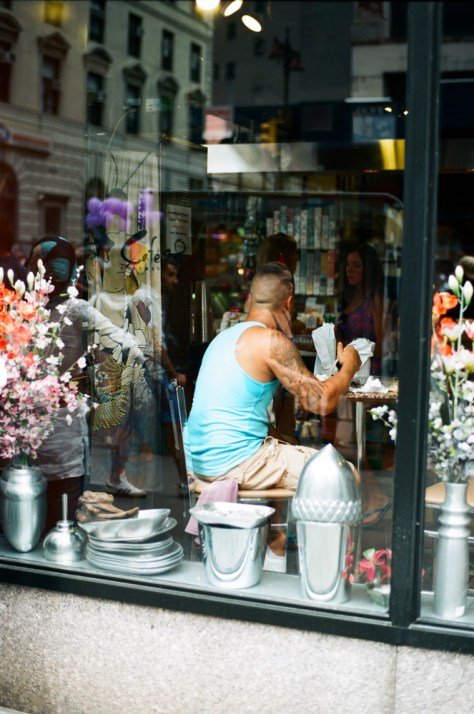 Through the Cafe Window, NY Pride 2012