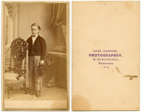 Young Boy, by Alexander Gardner, Washington DC