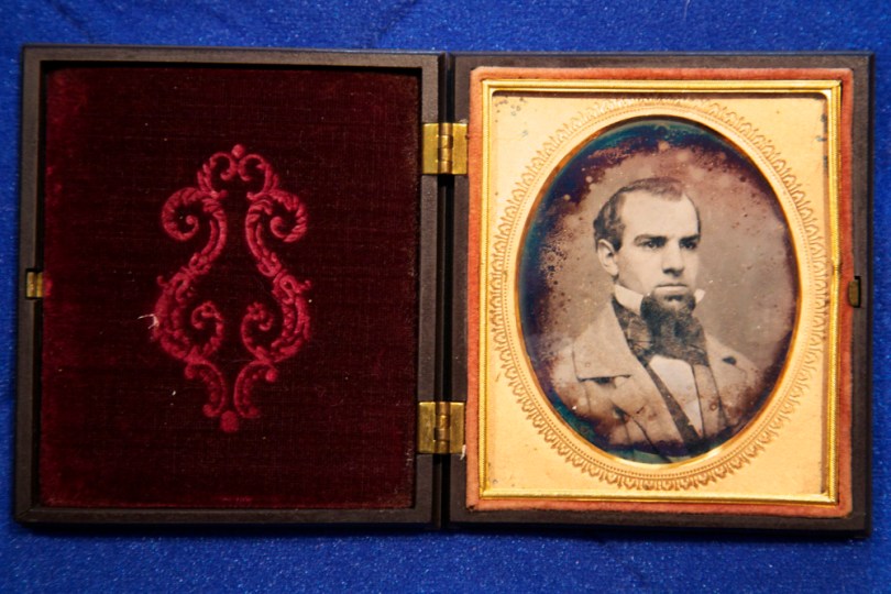 Anonymous young gentleman with goatee