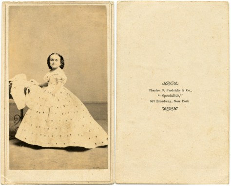 Lavinia Warren Stratton, by C.D. Fredricks