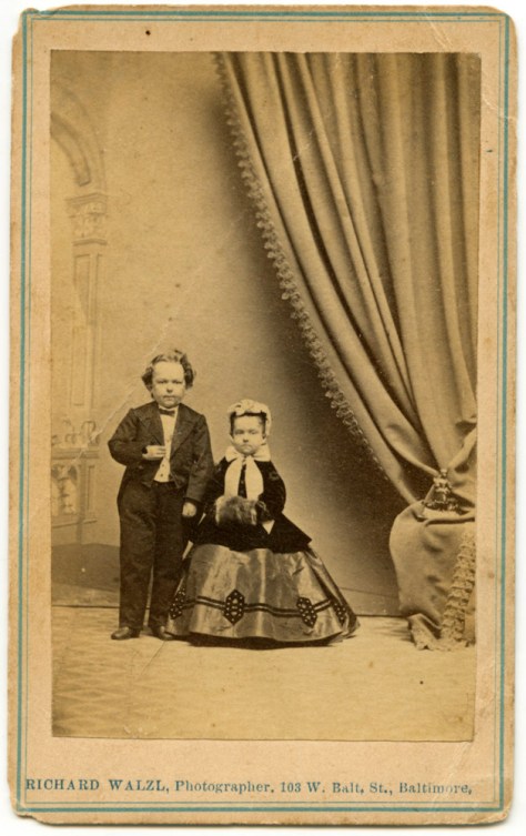 Tom Thumb & Lavinia Warren - Walzl, Photographer, Baltimore