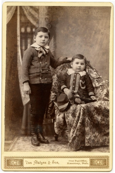 Two Native American Boys, Kearney, Nebraska