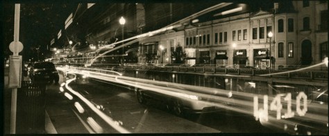 Dupont Circle bus stop, Palladium over Fumed Silica Dupont Circle bus stop, Palladium over Fumed Silica