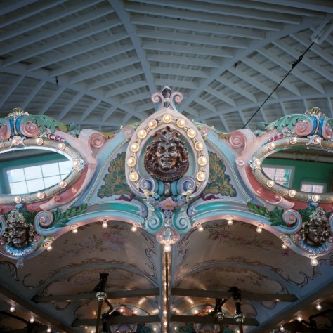 Faces of the Dentzel Carousel