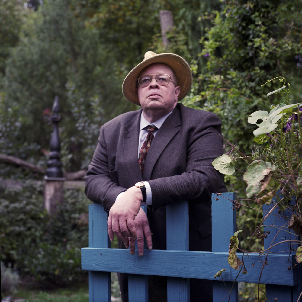 Charles, at the Garden Gate Charles, at the Garden Gate