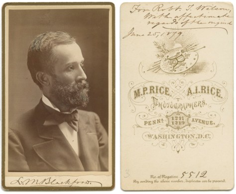 L.M. Blackfoot, by Rice and Rice, Washington DC L.M. Blackfoot, by Rice and Rice, Washington DC