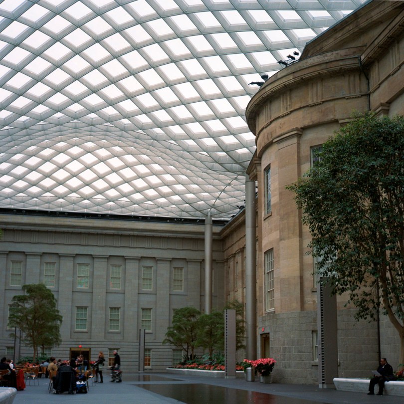 Kogod Courtyard, Southeast View, Day