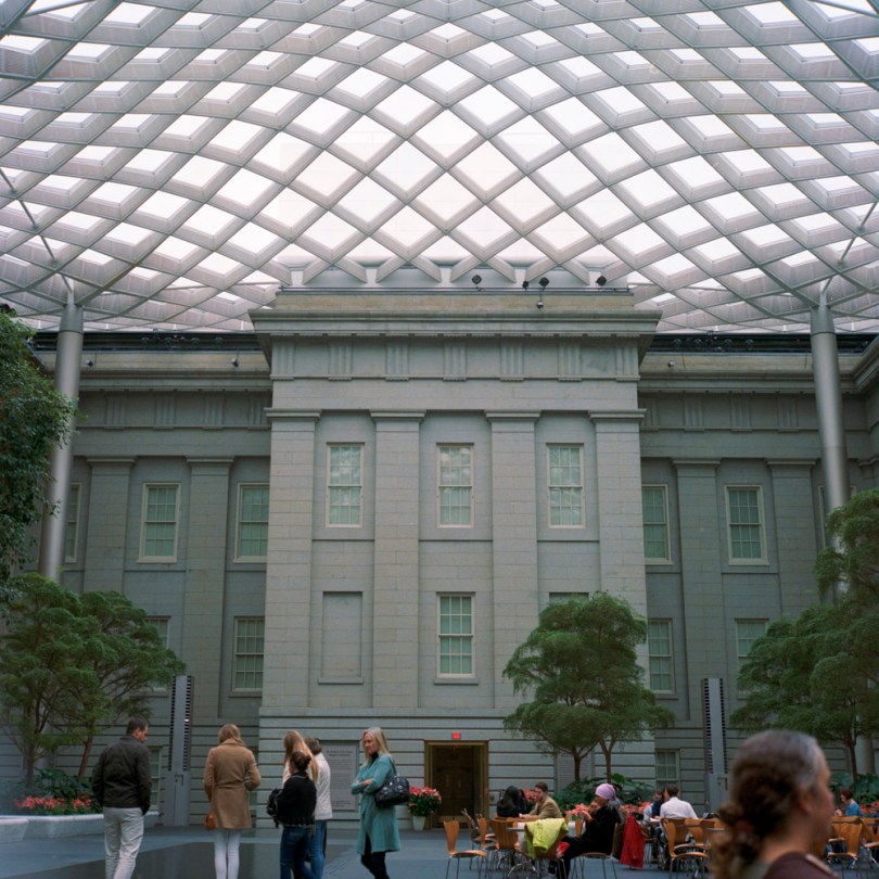 Kogod Courtyard, West View, Day