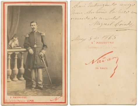 Miguel Criado by Maunoury of Lima, Peru