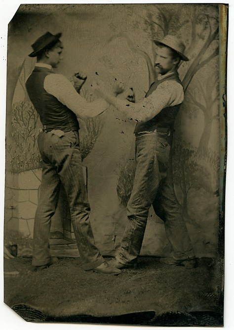 Tintype, Pugilists