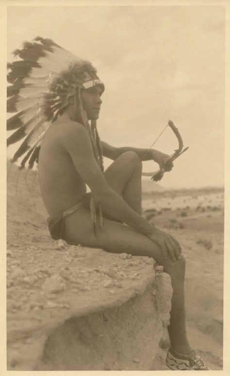 A Tewa Bowman, by W. Allen Cushman