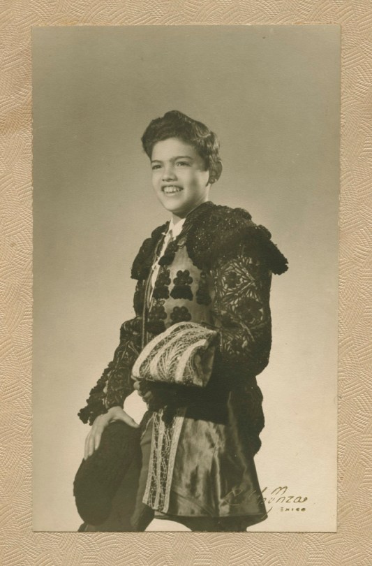 Boy in Toreador Suit, Mexico City, 1949