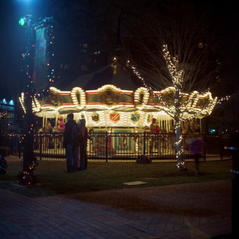 Franklin Square Carousel, Stopped