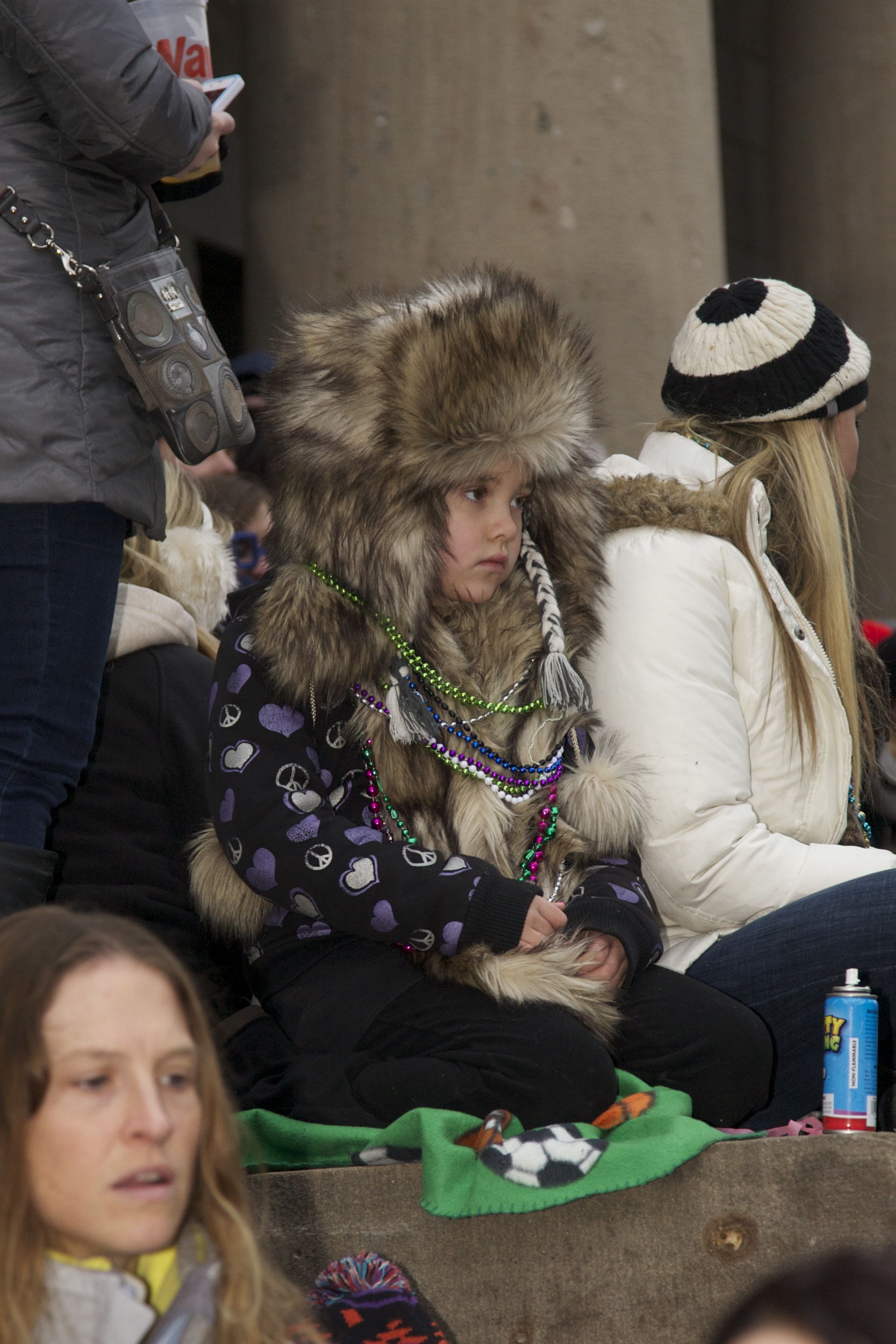 Now THAT'S what I call a fur hat!