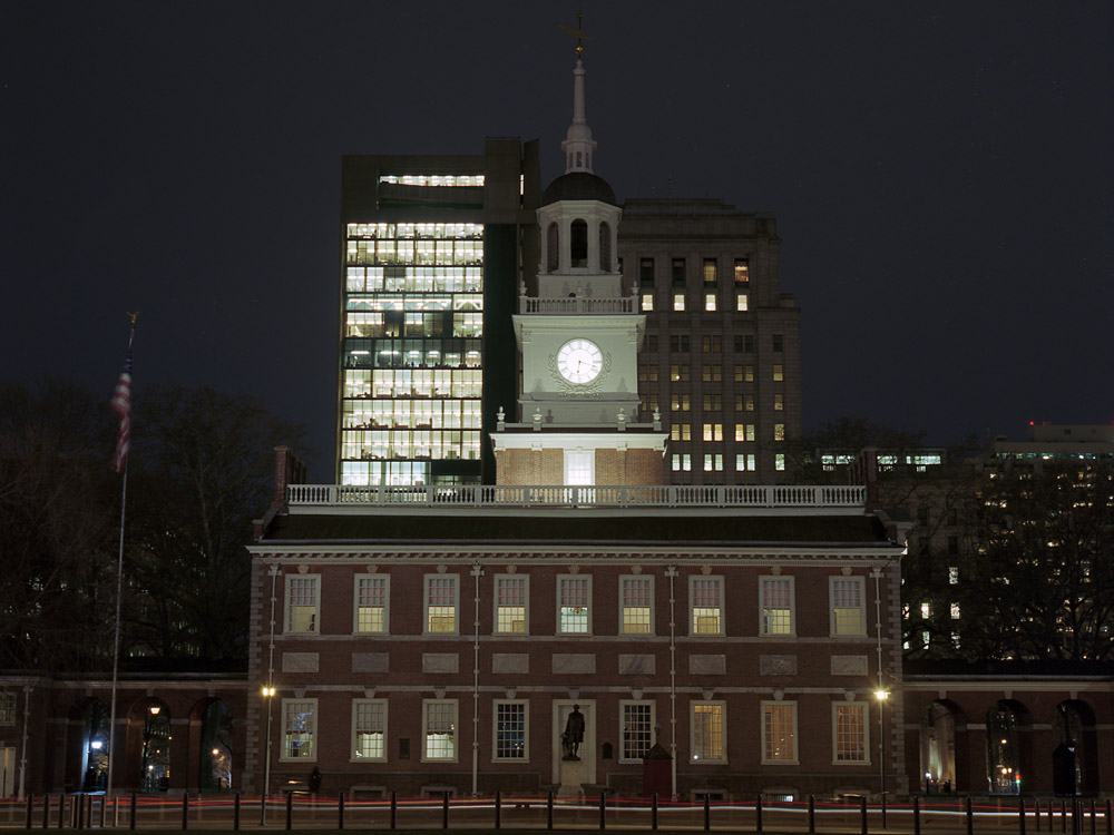 Independence Hall, New Years Eve