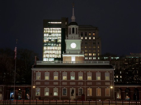Independence Hall, New Years Eve