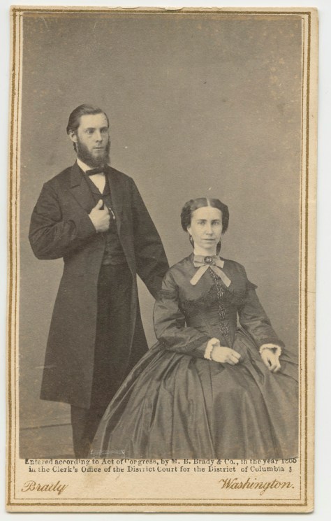 John J. Elwell and Clara Barton, Washington DC