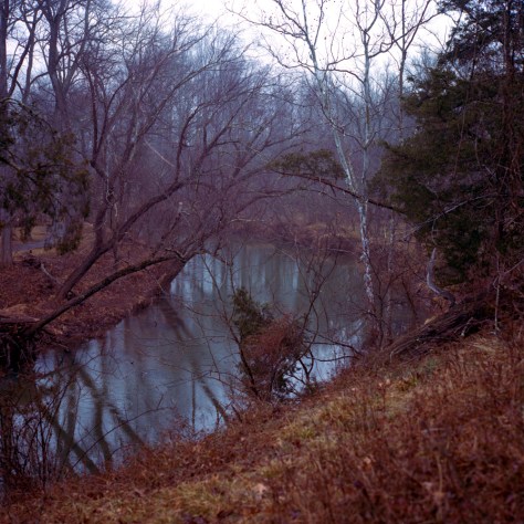 Bull Run from the Stone Bridge