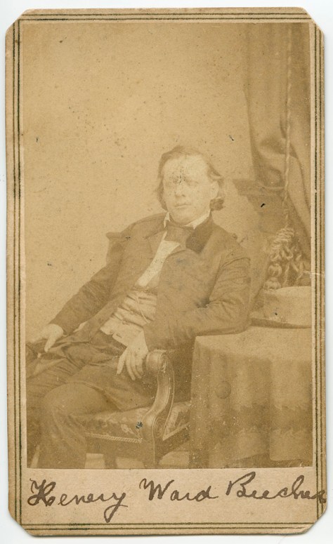 Henry Ward Beecher, by Brady