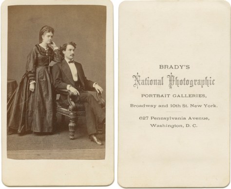 Anonymous Couple, Brady's New York Studio