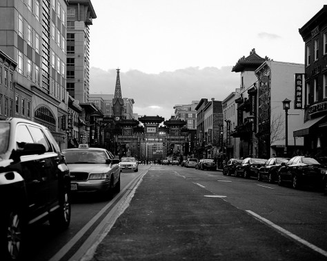 Chinatown Arch, Sunset